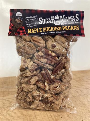 Maple Sugared Pecans