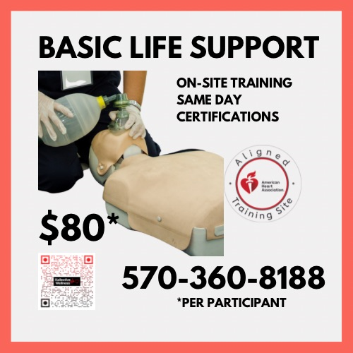 Basic Life Support On-Site Training - Limited Time Offer $80 per participant 
