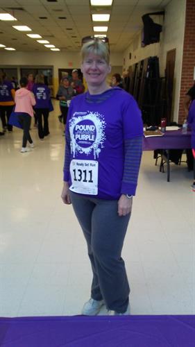 After in 2018.  My first 5K Walk!
