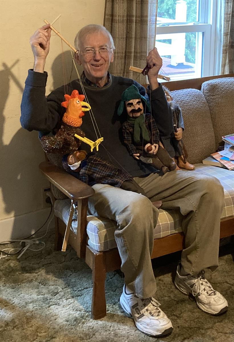 "Puppets on Holiday The Whimsical Creations of Ken Vogel" Dec 2, 2023 to Jan 15, 2024 Mount