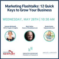 Marketing Flashtalks: 12 Quick Keys to Grow Your Business