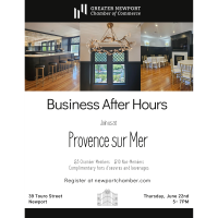 Business After Hours at Provence sur Mer
