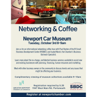 Networking & Coffee at Newport Car Museum