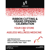 Ribbon Cutting at Your CBD Store Tiverton/Ageless Wellness