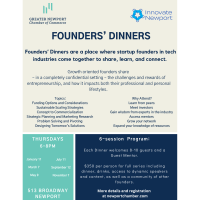 Founders' Dinners at Innovate Newport