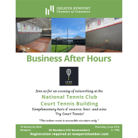 Business After Hours at National Tennis Club Court Tennis Building