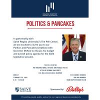 Politics & Pancakes with Governor McKee *Sold Out*
