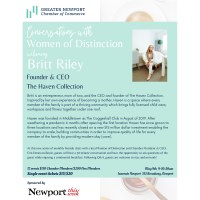 Conversations with Women of Distinction - May