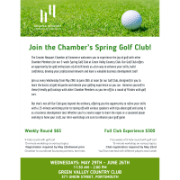 Spring Golf Club - 5 weeks beginning May 29th