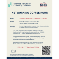 Networking Coffee Hour with the RI Small Business Development Center