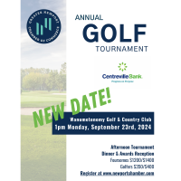 Annual Golf Tournament: New Date! September 23rd