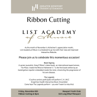 Ribbon Cutting Celebration Event for List Academy of Music