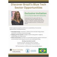 Commerce RI Info Session: Discover Brazil’s Blue Tech Sector Opportunities