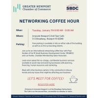 Networking Coffee Hour with the RI Small Business Development Center