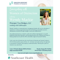 Conversations with Women of Distinction with Wendy Mackie