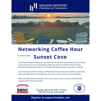 Networking Coffee Hour at Sunset Cove