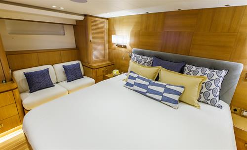 S/Y Freya Master Stateroom