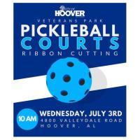 City of Hoover - Pickleball Courts Ribbon Cutting