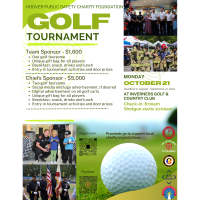 Hoover Fire Department Charity Golf Tournament