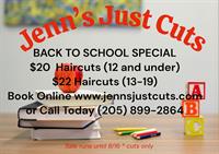 Jenn's Just Cuts - Hoover