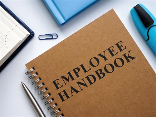 We write employee handbooks. We write employee handbooks.