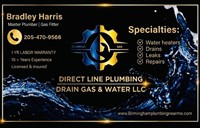 Direct Line Plumbing Drain Gas & Water LLC