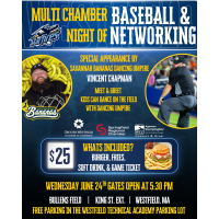Multi chamber night at the Starfires Baseball