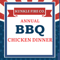 Kunkle Fire Co. Chicken BBQ & Take-Out Dinner