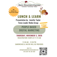 Lunch & Learn - People Based Digital Marketing