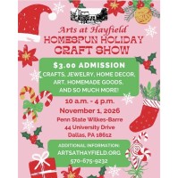 Arts at Hayfield Homespun Holiday Craft Show