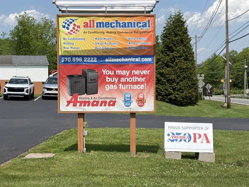 All Mechanical Service proudly supporting PA 250 and America’s 250th anniversary.