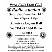 Park Falls Lions Radio Auction