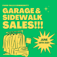 Park Falls Community Garage & Sidewalk Sales