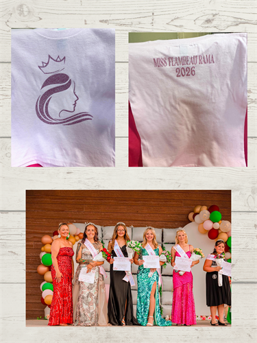 2026 Miss Flambeau Rama Pageant Contestant Tshirts and Sashes
