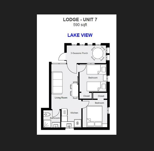 Lodge Units 7 & 10 Floor Plan