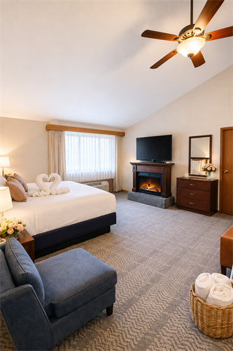 King Fireplace Room