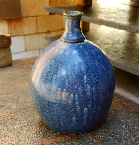 Vase in our Van Gogh glaze