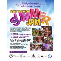 Back to School Summer Jam