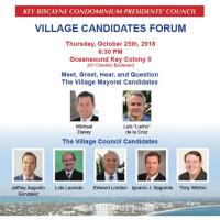KB Condo Presidents' Council Village Candidates Forum 