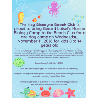 Veteran's Day Marine Biology Camp
