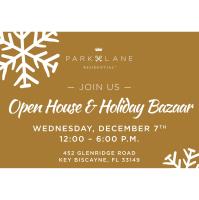 Open House & Holiday Bazaar