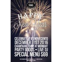 New Year's at Novecento