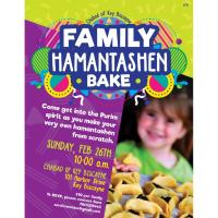 Family Hamantashen Bake