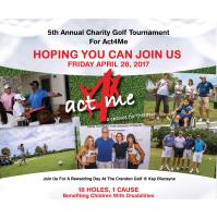 5th Annual Charity Golf Tournament for Act4Me