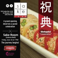 Sake Room Grand Opening