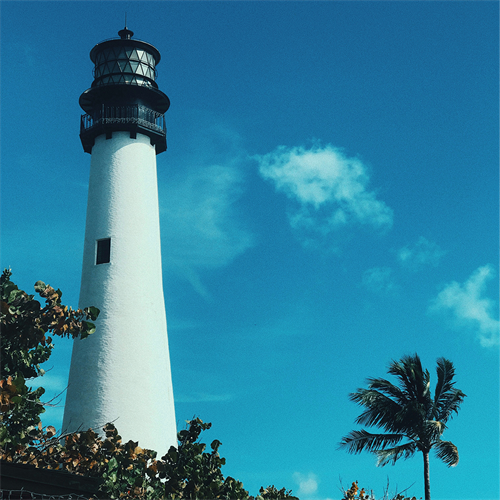 Famous Key Biscayne Lighthouse