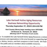 Lake Hartwell Active Aging Resource Network