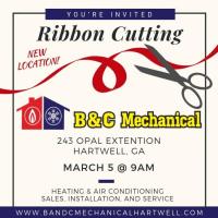 Ribbon Cutting for B&C Mechanical
