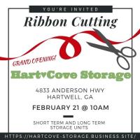 Ribbon Cutting for Hart Cove Storage