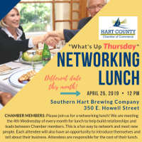 What’s Up THURSDAY Networking Lunch